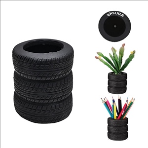 Tire Shaped Pen Holder